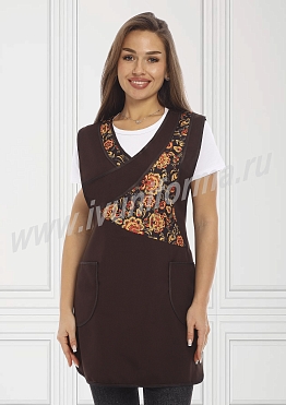 Фартук женский арт. УН-04-334-ГАБ