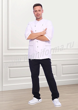 Куртка повара мужская арт. ПВ-01-10-ТС