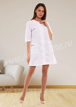 Халат медицинский женский арт. М-20-165-ТС